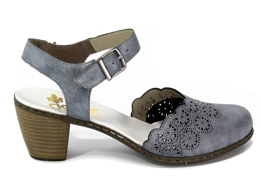 Sandały Rieker 40958-14 Blue
