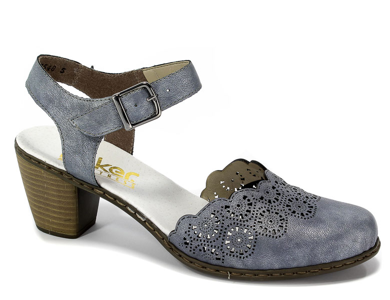 Sandały Rieker 40958-14 Blue