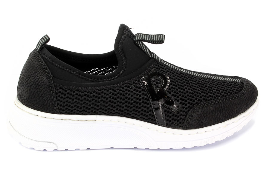 Półbuty Letnie Rieker N5054-00 Black