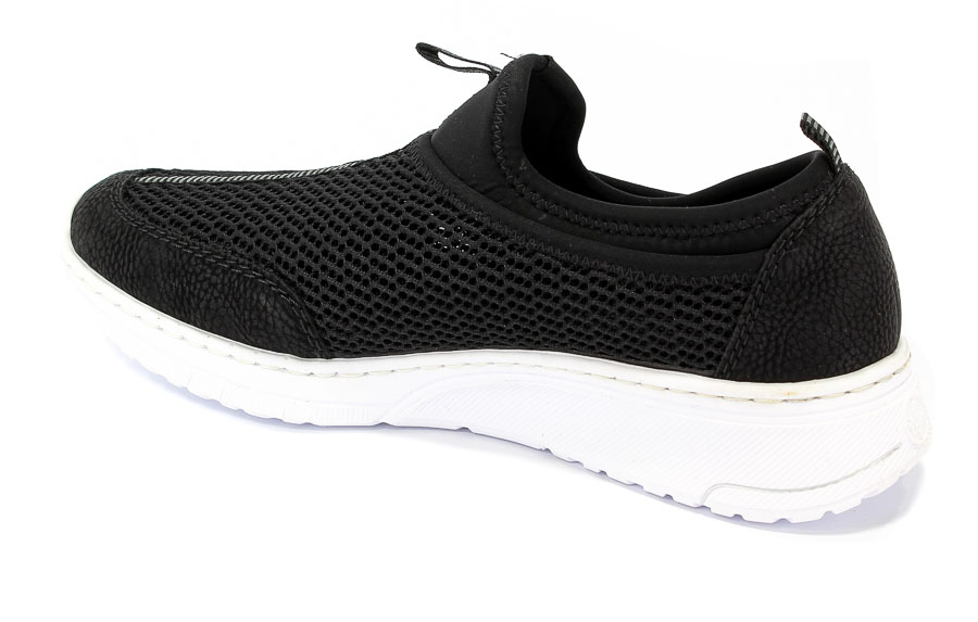 Półbuty Letnie Rieker N5054-00 Black