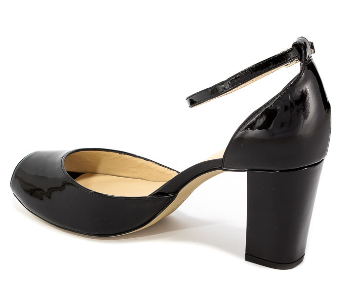Sandały Unisa Niurka Pa Black Patent