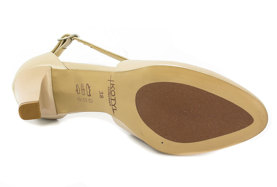 Sandały Kotyl 7079 G Perłowy Lico