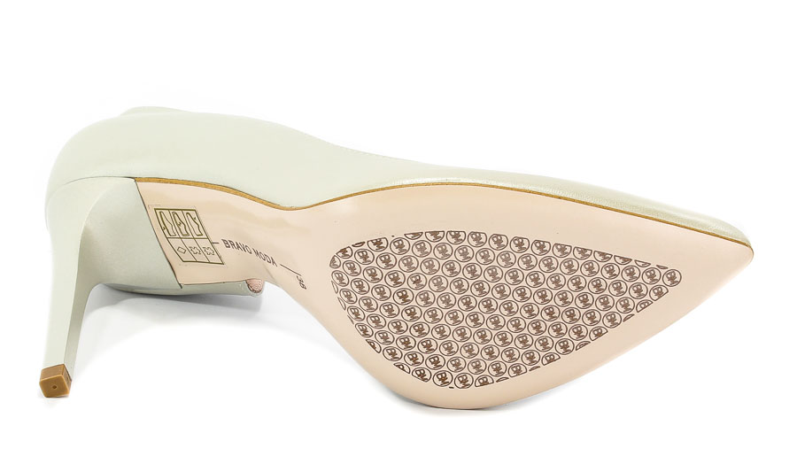 Czółenka Letnie Bravo Moda 1507 Argento Perła