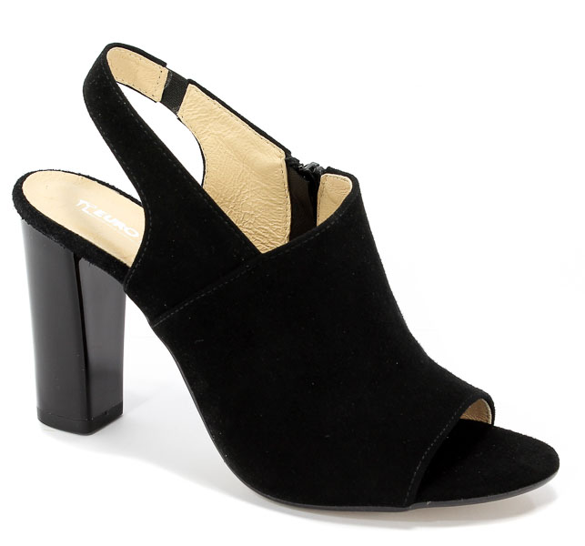 Sandały Euro Moda Ro 373/2 Czarny