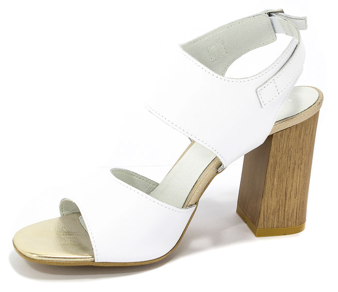 Sandały Euro Moda Ro 386 Biały