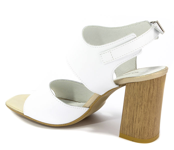 Sandały Euro Moda Ro 386 Biały