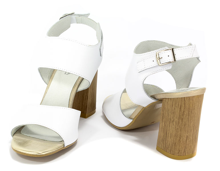 Sandały Euro Moda Ro 386 Biały