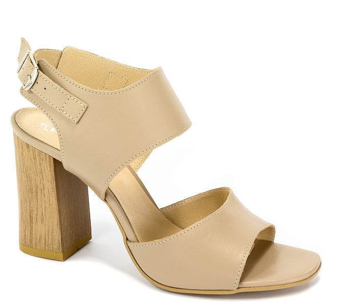 Sandały Euro Moda Ro 386 Beż