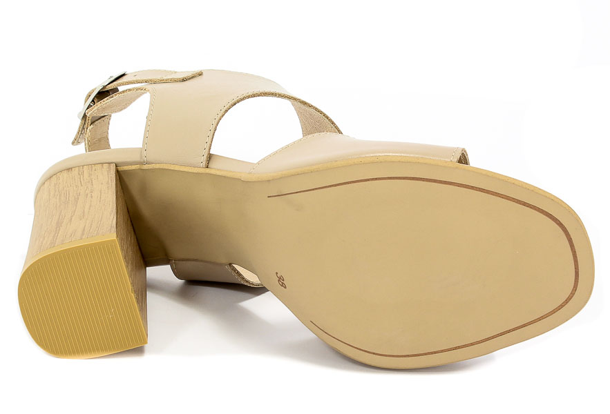 Sandały Euro Moda Ro 386 Beż