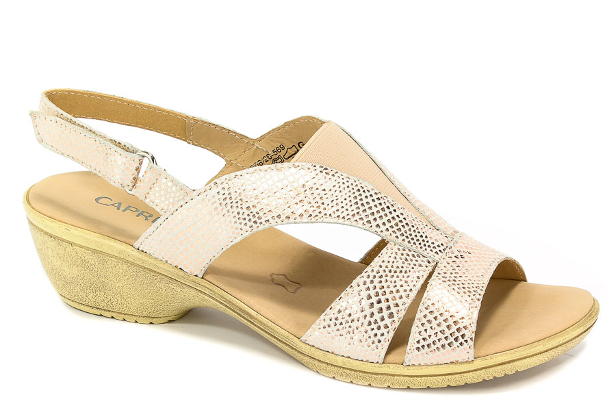 Sandały Caprice 9-28708-20 569 Rosegold Repti