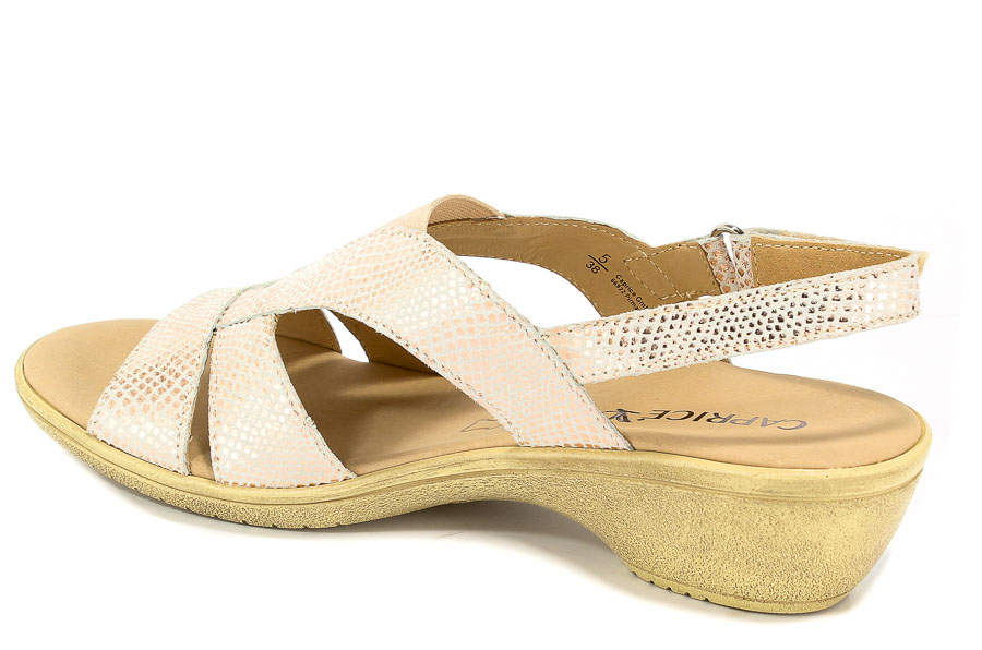 Sandały Caprice 9-28708-20 569 Rosegold Repti