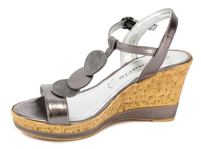 Sandały Tamaris 1-28367-20 926 Pewter Metal
