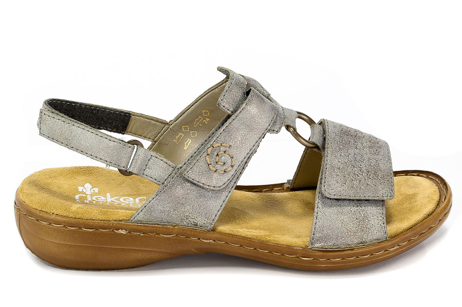 Sandały Rieker 60887-40 Grey
