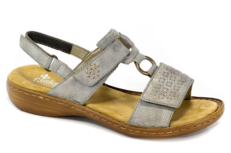 Sandały Rieker 60887-40 Grey