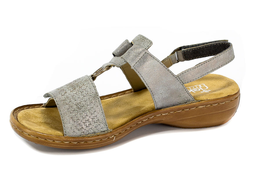 Sandały Rieker 60887-40 Grey