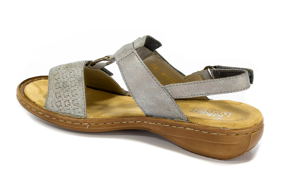 Sandały Rieker 60887-40 Grey