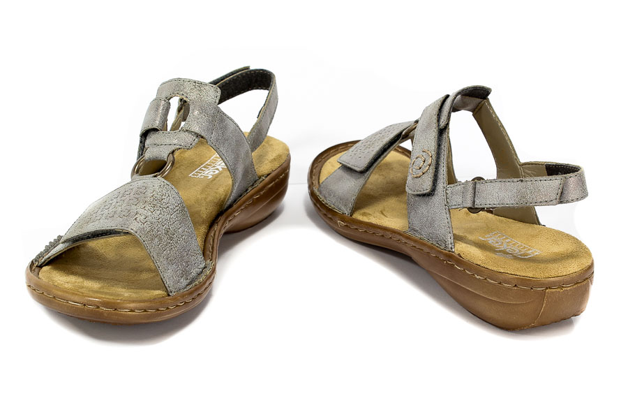 Sandały Rieker 60887-40 Grey