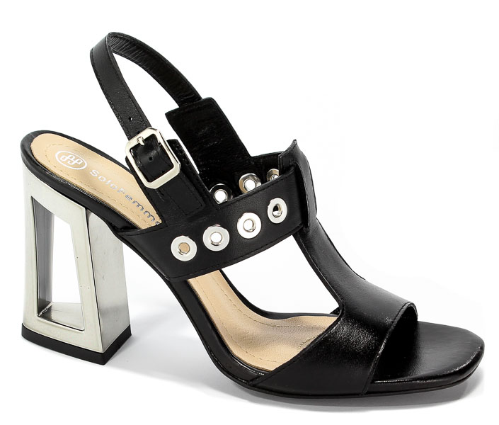 Sandały Solo Femme 60818-11-H74/000-07-00 Czarny