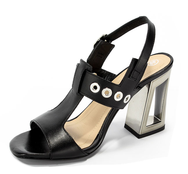 Sandały Solo Femme 60818-11-H74/000-07-00 Czarny