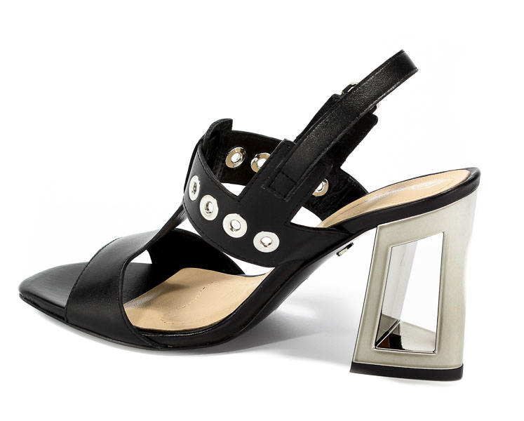 Sandały Solo Femme 60818-11-H74/000-07-00 Czarny