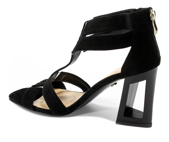Sandały Solo Femme 60813-01-020/001-07-00 Czarny