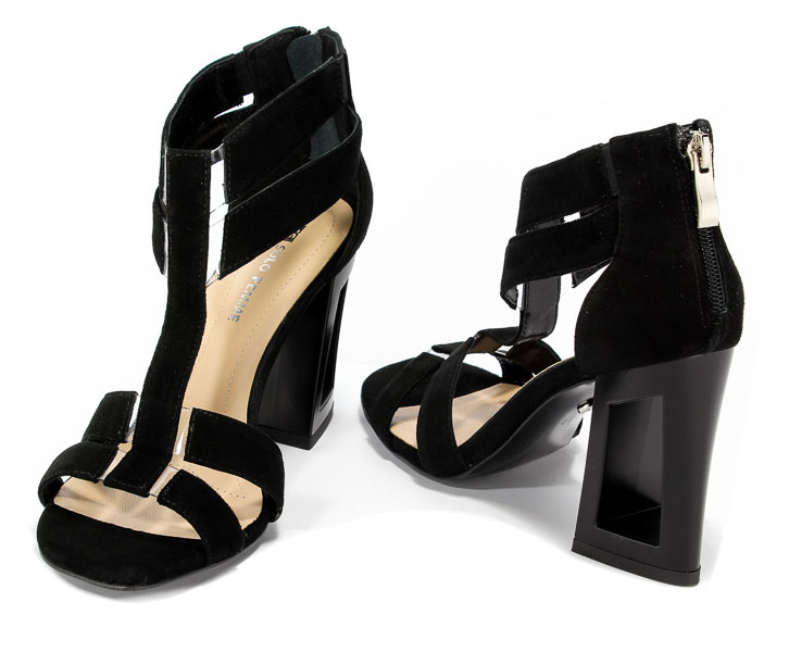 Sandały Solo Femme 60813-01-020/001-07-00 Czarny