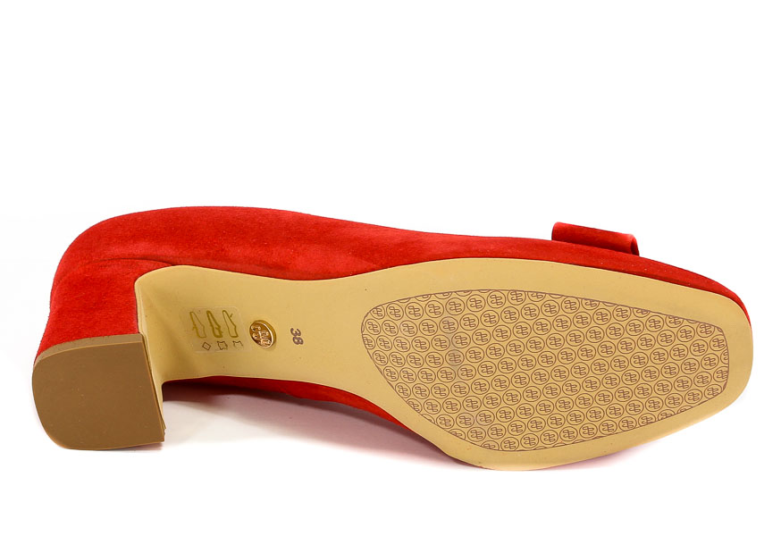Czółenka Solo Femme 52306-31-G13/000-04-00 Czerwony