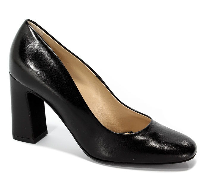 Czółenka Solo Femme 20501-31-A19/E45-04-00 Czarny