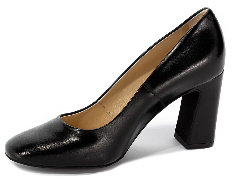 Czółenka Solo Femme 20501-31-A19/E45-04-00 Czarny