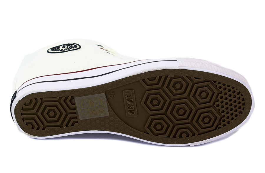Trampki Big Star U274904 Biały/White