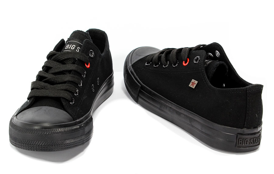 Półbuty Big Star T274032 Czarny/Black