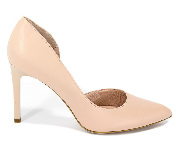 Czółenka Letnie Bravo Moda 1507 Rose Skóra