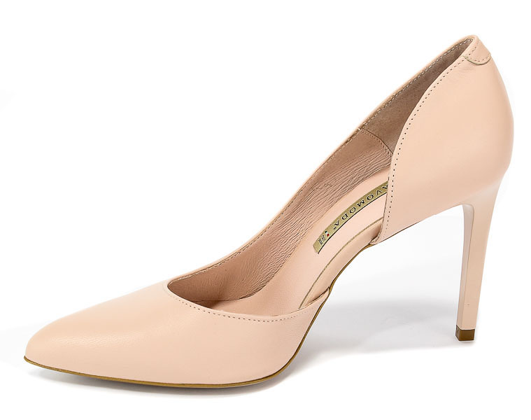 Czółenka Letnie Bravo Moda 1507 Rose Skóra