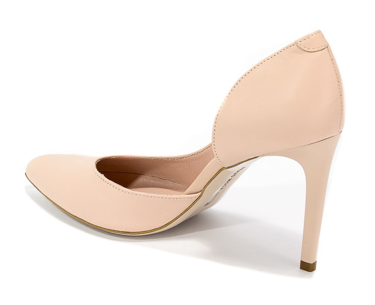 Czółenka Letnie Bravo Moda 1507 Rose Skóra
