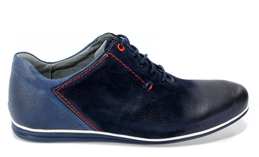 Półbuty Riko 778 Juma Blue/Rustik
