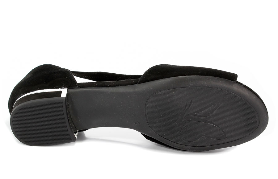 Sandały Caprice 9-28111-20 004 Black Suede