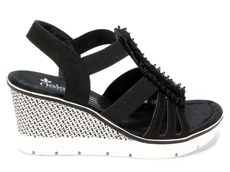 Sandały Rieker 68517-00 Black