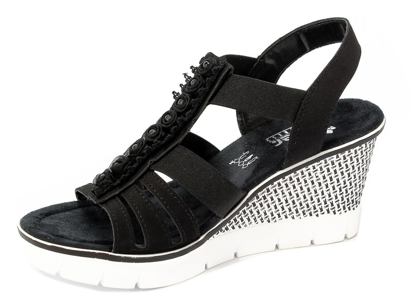 Sandały Rieker 68517-00 Black