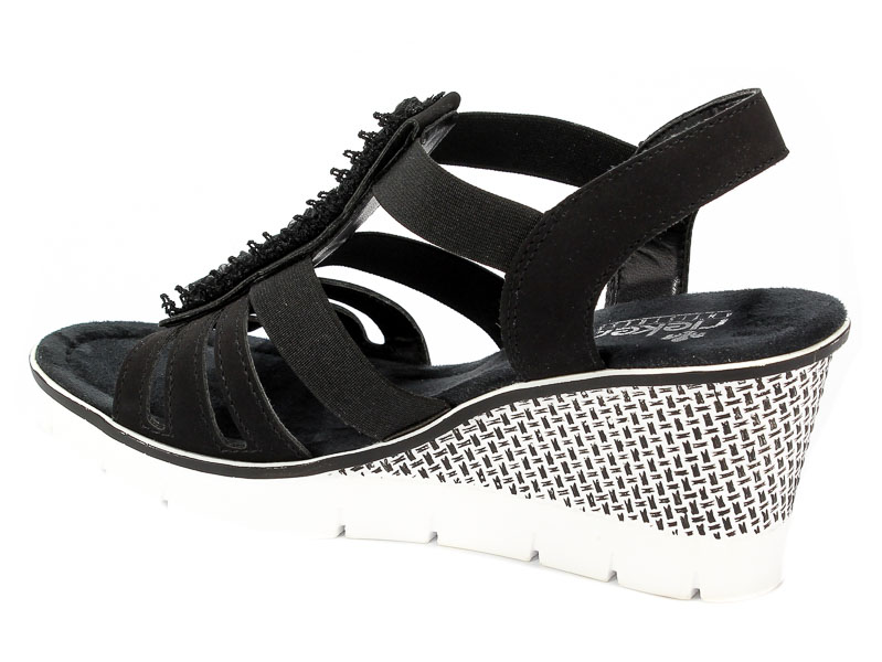 Sandały Rieker 68517-00 Black