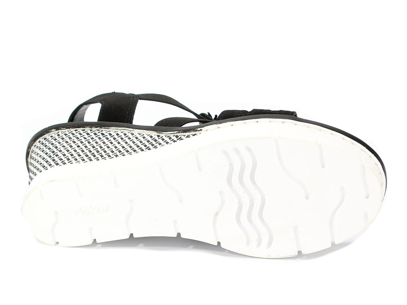 Sandały Rieker 68517-00 Black