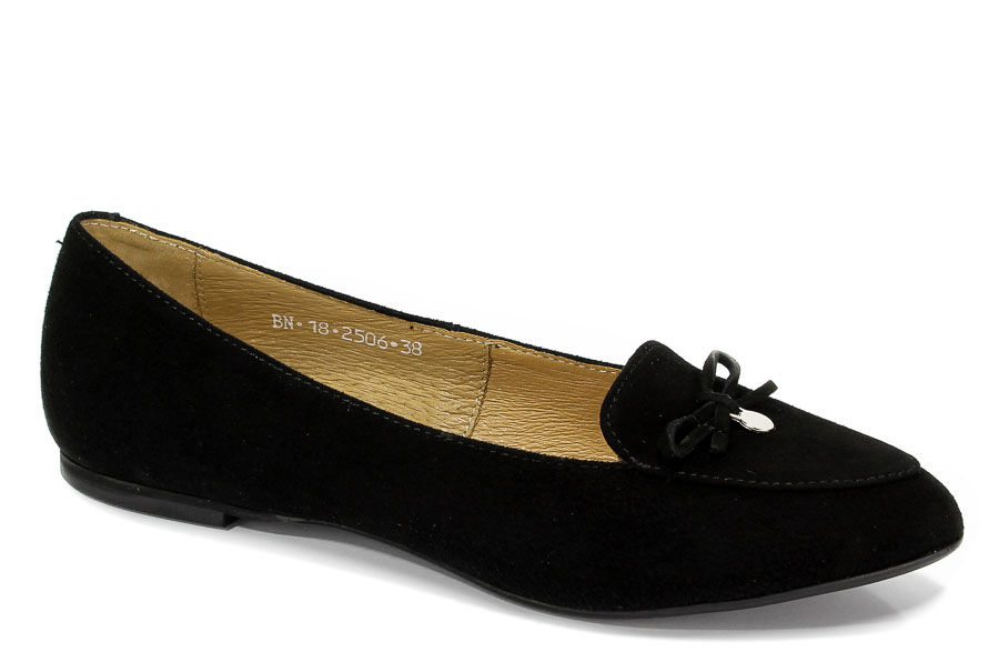 Baleriny Karino 2506/003-P Czarny
