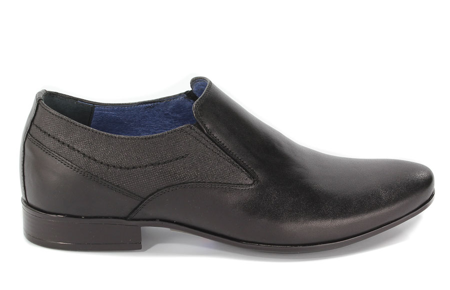 Półbuty Euro moda Nko 1636 Czarny D-4