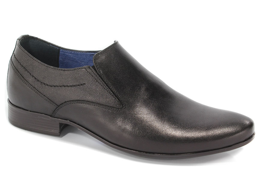 Półbuty Euro moda Nko 1636 Czarny D-4