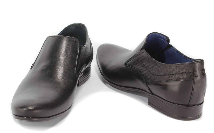 Półbuty Euro moda Nko 1636 Czarny D-4