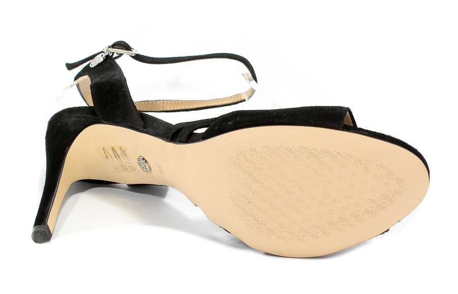 Sandały Solo Femme 26484-53-020/000-07-00 Czarny