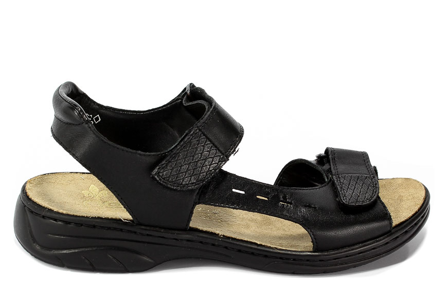 Sandały Rieker 64569-00 Black