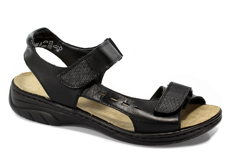 Sandały Rieker 64569-00 Black