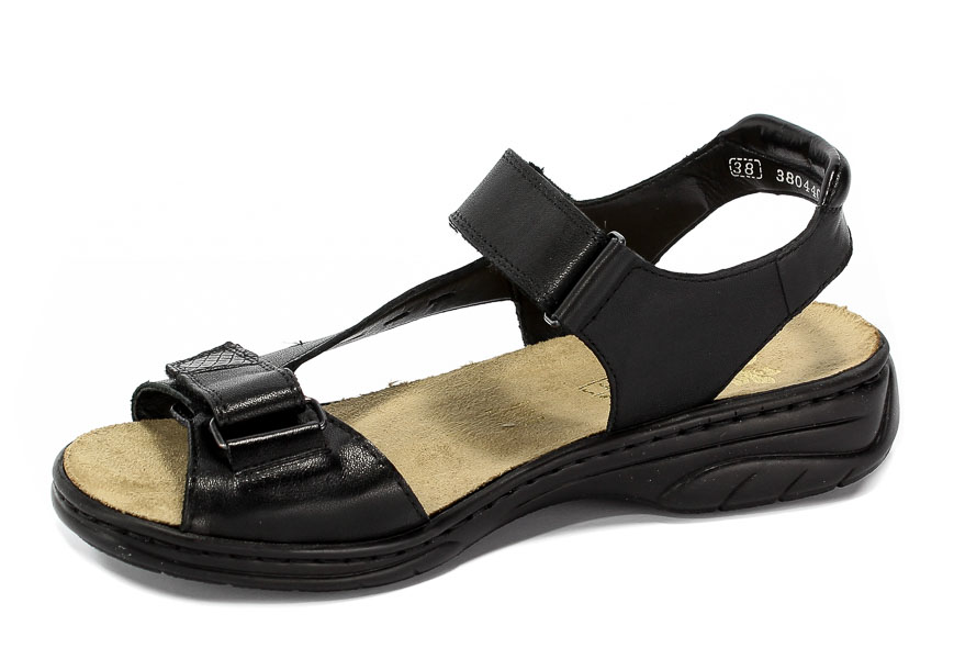 Sandały Rieker 64569-00 Black