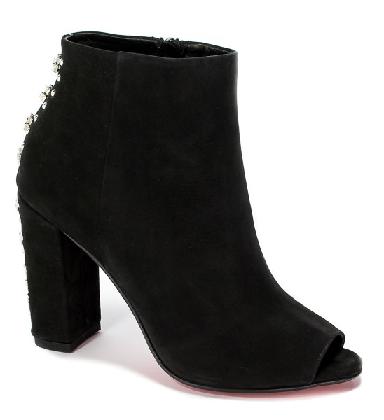 Botki Letnie Carinii B4415-360-000-000-C15 Czarny