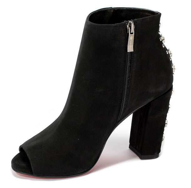 Botki Letnie Carinii B4415-360-000-000-C15 Czarny